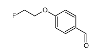 4-(2-氟乙氧基)苯甲醛结构式