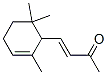 (-)-4-(2,6,6-trimethyl-2-cyclohexen-1-yl)-3-buten-2-one结构式