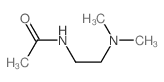 Acetamide,N-[2-(dimethylamino)ethyl]- Structure