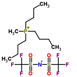 Tributylmethylphosphonium bis(trifluoromethanesulfonyl)imide Structure