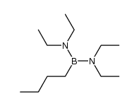 Butyl-bis-diaethylamino-boran结构式