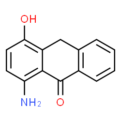 9(10H)-Anthracenone, 1-amino-4-hydroxy- (9CI)结构式