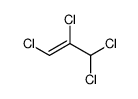 (E)-1,2,3,3-tetrachloroprop-1-ene Structure