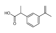Benzeneacetic acid,-alpha--methyl-3-(1-methylethenyl)- (9CI) picture