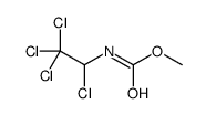 methyl N-(1,2,2,2-tetrachloroethyl)carbamate Structure
