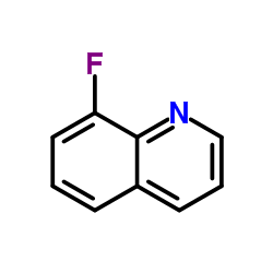 8-氟喹啉结构式