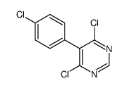 4,6-二氯-5-(4-氯苯基)吡啶结构式