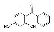 (2,4-dihydroxy-6-methylphenyl)-phenylmethanone Structure