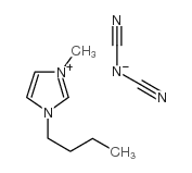 1-丁基-3-甲基咪唑二氰胺盐结构式