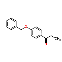 4-Benzyloxy-propiophenone structure