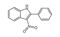 2-phenyl-3-nitro-1H-indole Structure