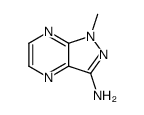 1H-Pyrazolo[3,4-b]pyrazin-3-amine,1-methyl-(9CI)结构式