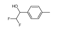 2,2-difluoro-1-(4-methylphenyl)ethanol Structure