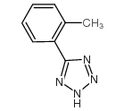 5-(2-甲基苯基)-1H-四唑结构式