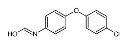 N-[4-(4-chlorophenoxy)phenyl]formamide Structure