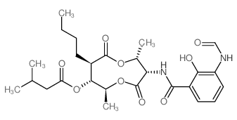抗霉素A结构式