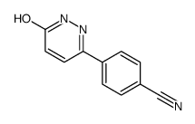 4-(6-氧代-1,6-二氢吡嗪-3-基)苯甲腈结构式
