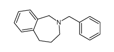 2-benzyl-1,3,4,5-tetrahydro-2-benzazepine结构式