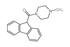 Methanone,9H-fluoren-9-yl(4-methyl-1-piperazinyl)-结构式