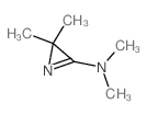 N,N,3,3-tetramethylazirin-2-amine结构式