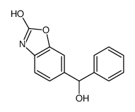 6-(羟基苯基甲基)苯并噁唑-2(3h)-酮结构式