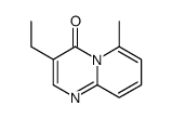 6-Methyl-3-ethyl-4H-pyrido[1,2-a]pyrimidine-4-one结构式