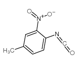 4-甲基-2-异氰酸硝基苯结构式