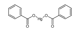 mercuric benzoate Structure