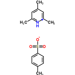 2,4,6-collidinium p-toluenesulfonate Structure