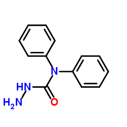 N,N-Diphenylhydrazinecarboxamide Structure