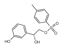 (R)-2-hydroxy-2-(3-hydroxyphenyl)ethyl 4-methylbenzenesulfonate Structure
