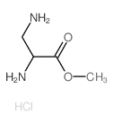 Propionic acid, 2,3-diamino-, methyl ester, dihydrochloride Structure