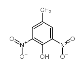 2,6-Dinitro-p-cresol Structure