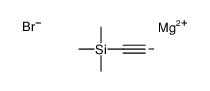 trimethylsilylethynylmagnesium bromide Structure