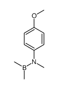 N-dimethylboranyl-4-methoxy-N-methylaniline Structure