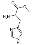 甲基 2-氨基-3-(1H-咪唑-4-基)丙酯盐酸结构式