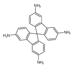 9,9'-spirobi[fluorene]-3,3',6,6'-tetramine Structure