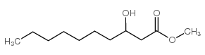 methyl 3-hydroxydecanoate Structure