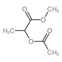 2-乙酰氧基丙酸甲酯结构式