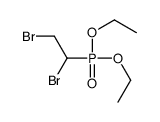 1,2-dibromo-1-diethoxyphosphorylethane Structure