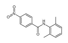 N-(2,6-dimethylphenyl)-4-nitrobenzamide结构式