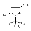 1-tert-butyl-3,5-dimethylpyrazole Structure