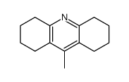 1,2,3,4,5,6,7,8-octahydro-9-methylacridine Structure