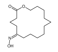 6-hydroxyimino-oxacyclohexadecan-2-one结构式