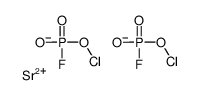 strontium,chlorooxy(fluoro)phosphinate结构式