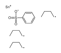 tributylstannyl benzenesulfonate Structure