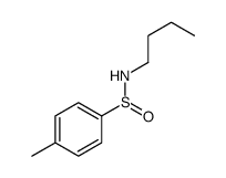 N-butyl-4-methylbenzenesulfinamide Structure