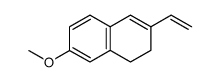 7-methoxy-3-vinyl-1,2-dihydro-naphthalene结构式