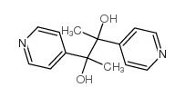 2,3-二(4-吡啶基)-2,3-丁二醇结构式