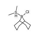 (1R,5S)-9-chloro-9-(dimethyl-l4-sulfanyl)-9l4-borabicyclo[3.3.1]nonane结构式